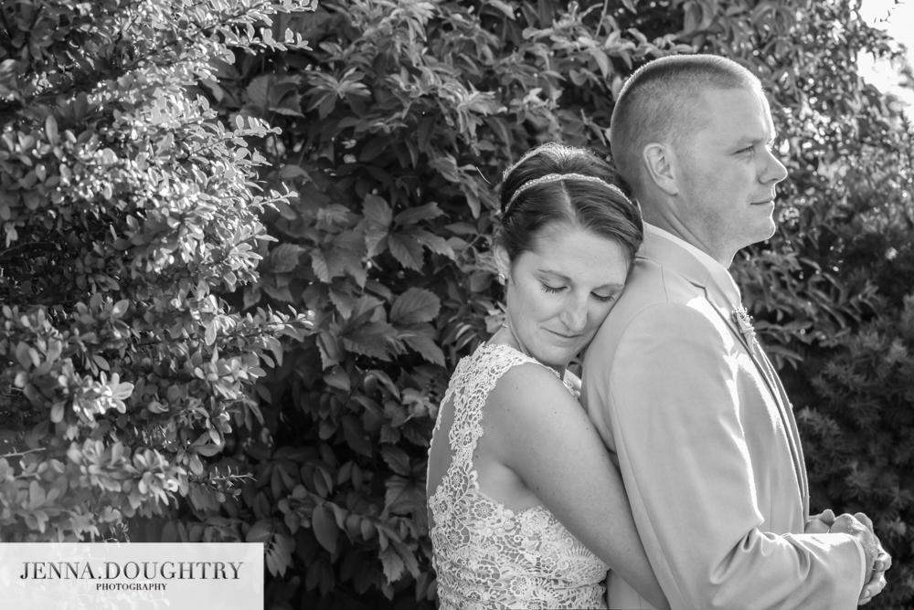 Maine Wedding Photographer hugs black and white