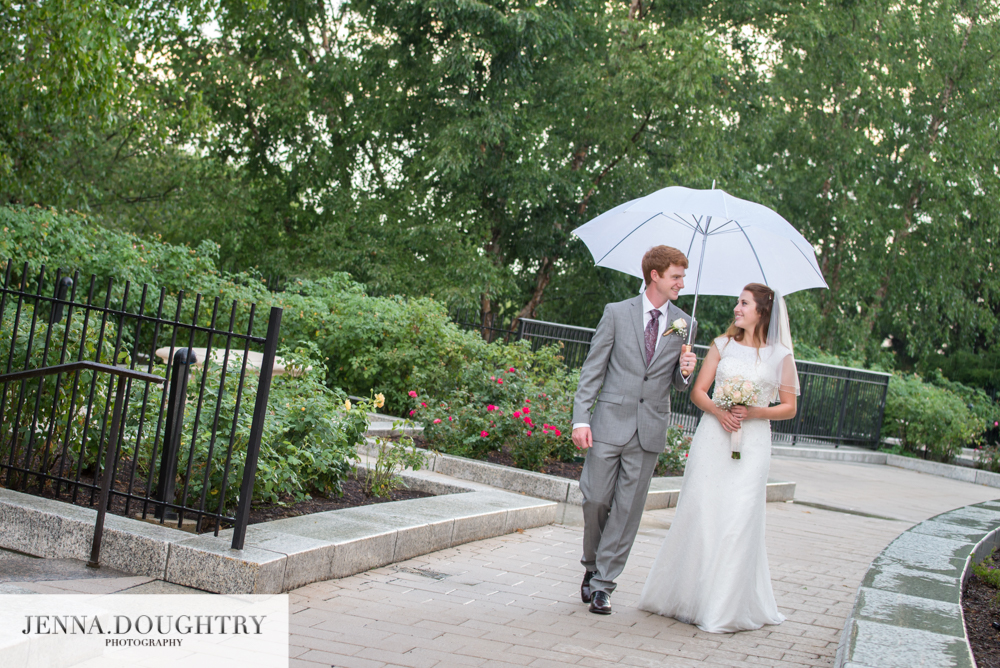 Wedding Photography in New Hampshire Rainy Day