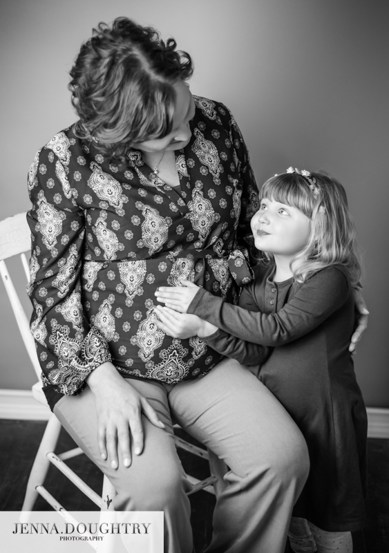 Maternity photographer Mother Daughter Dover New Hampshire