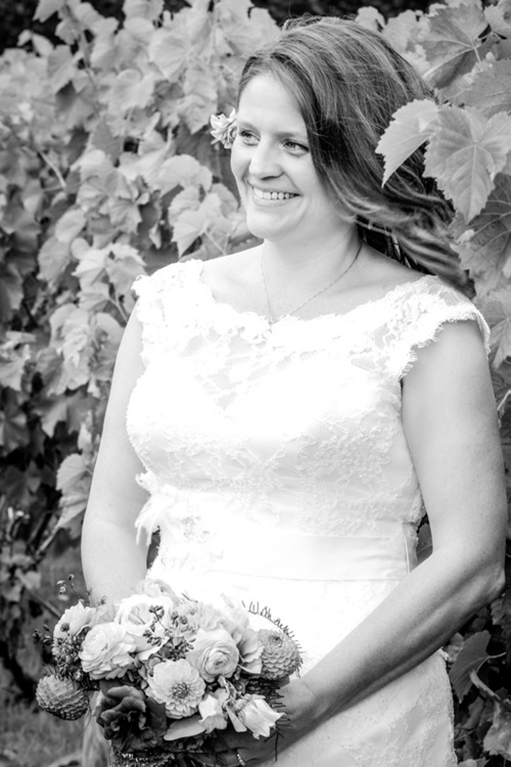 Same Sex Wedding Photographer Maine & New Hampshire beautiful bride