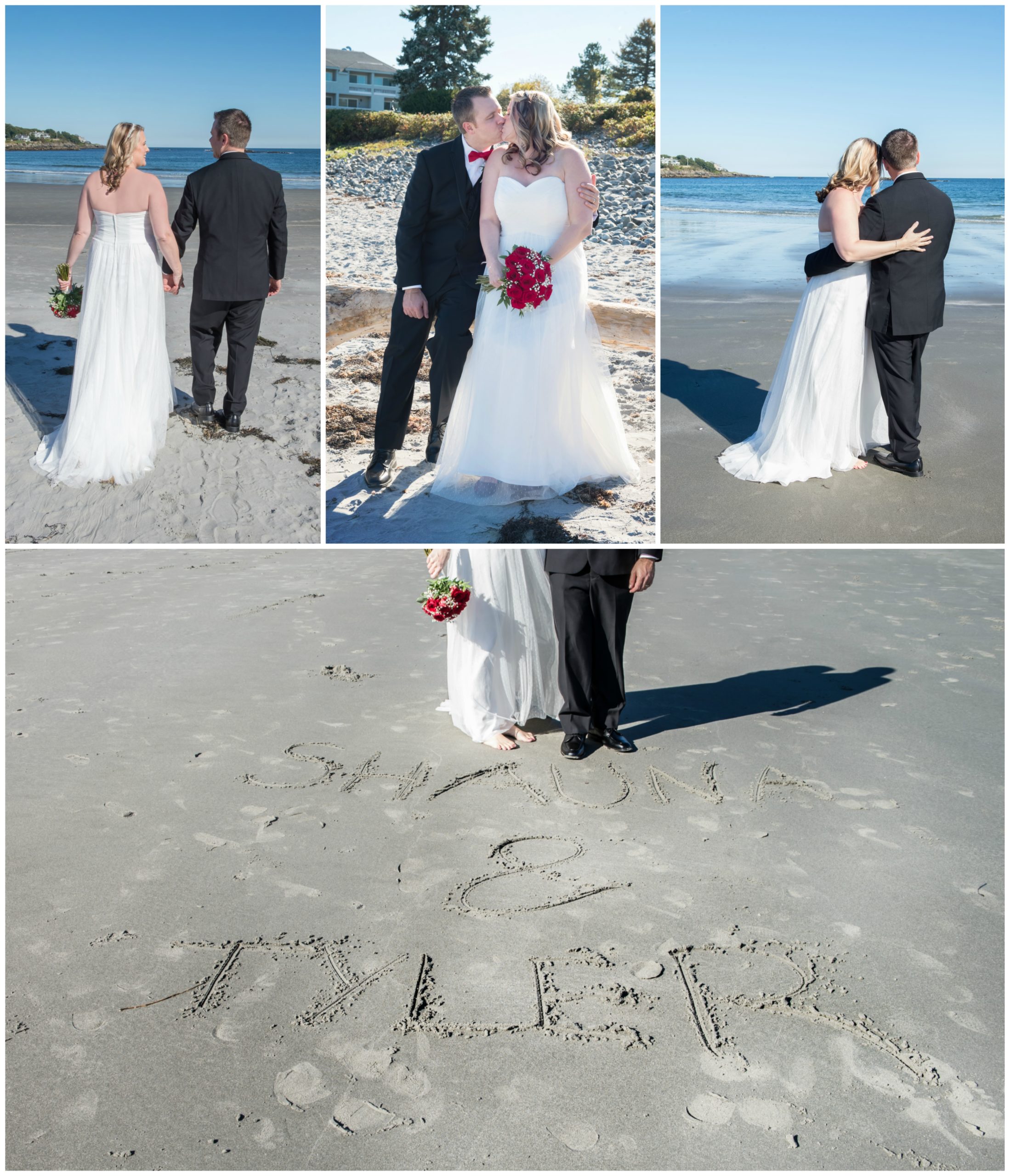 Beach Wedding in Maine