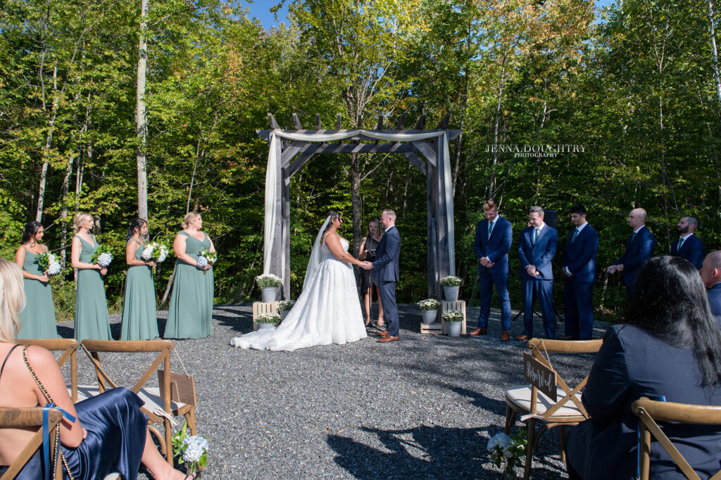 Maine Wedding Ceremony Enchanted Gables