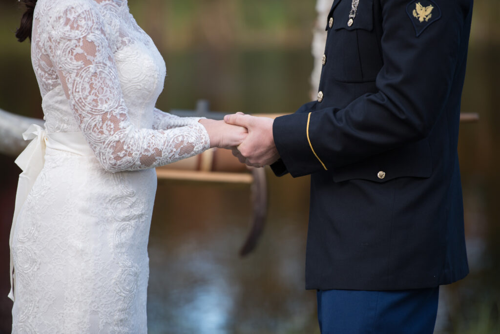 Military wedding photographer Southern Maine